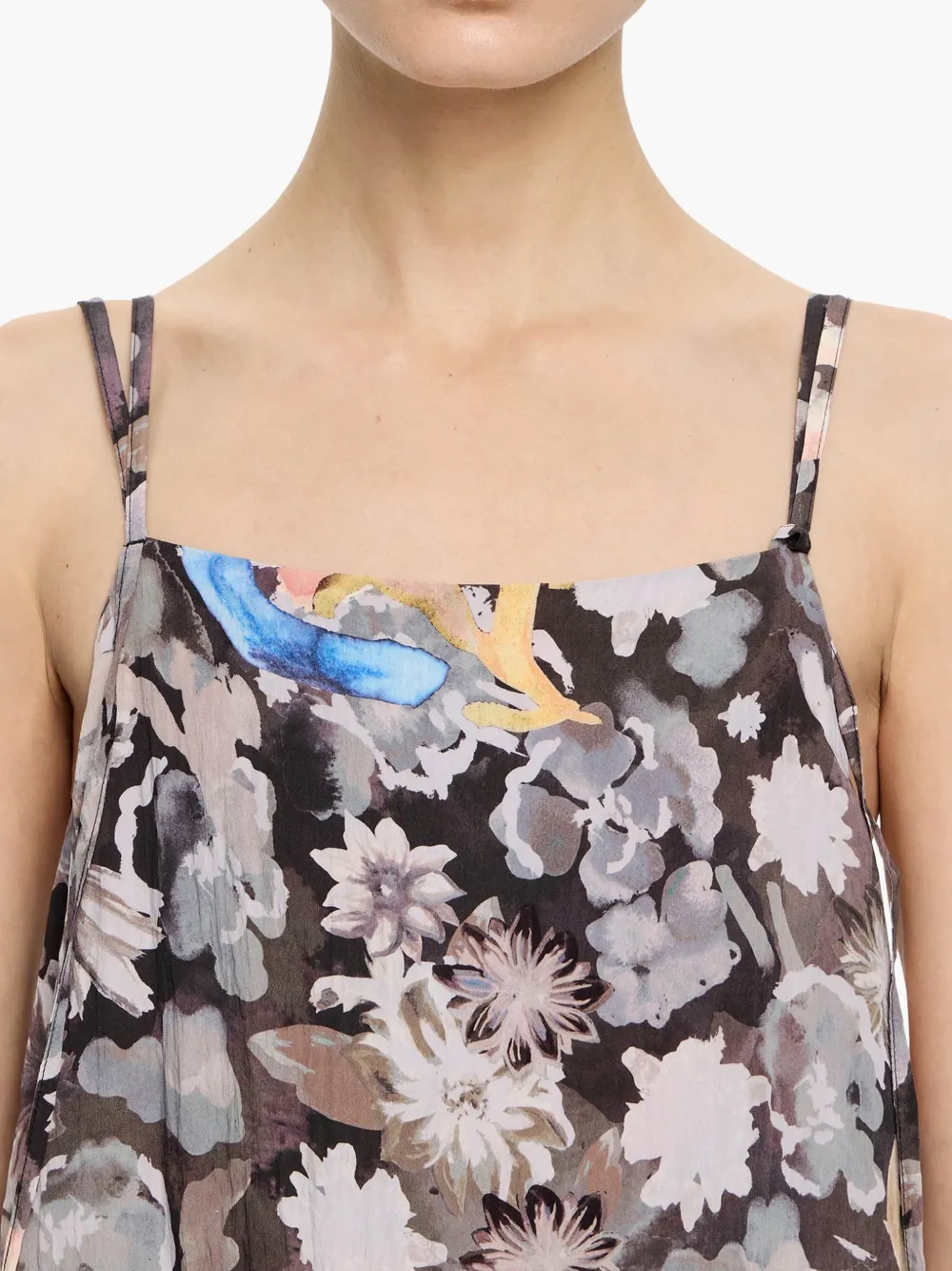 BIMBA Y LOLA ALL-OVER-FLORAL PRINT DRESS