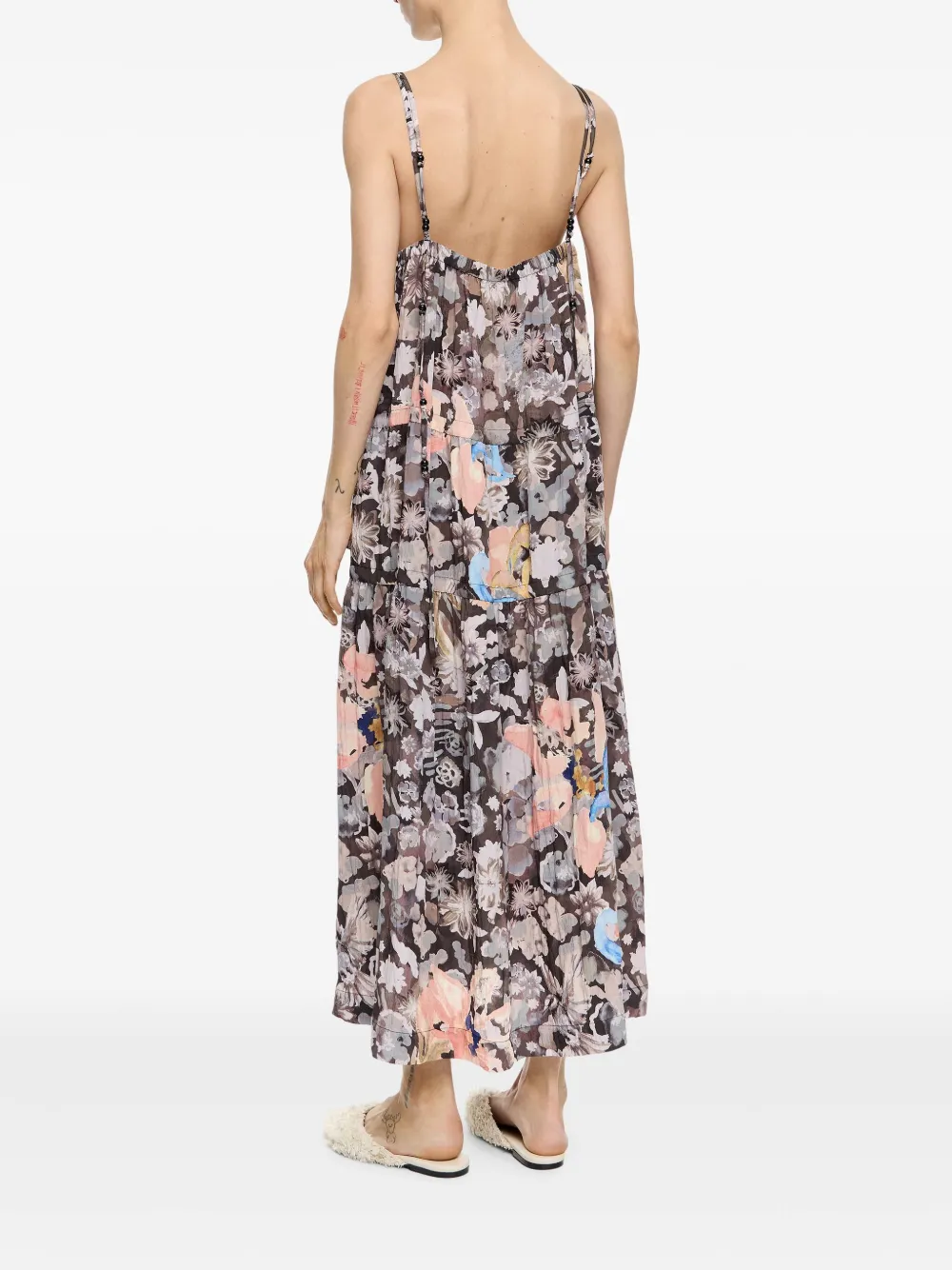 BIMBA Y LOLA ALL-OVER-FLORAL PRINT DRESS