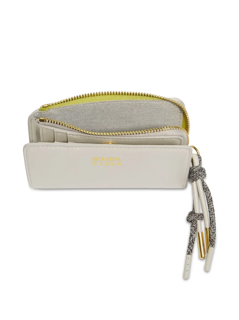 Bimba y Lola Portemonnee met logo-stempel Grijs