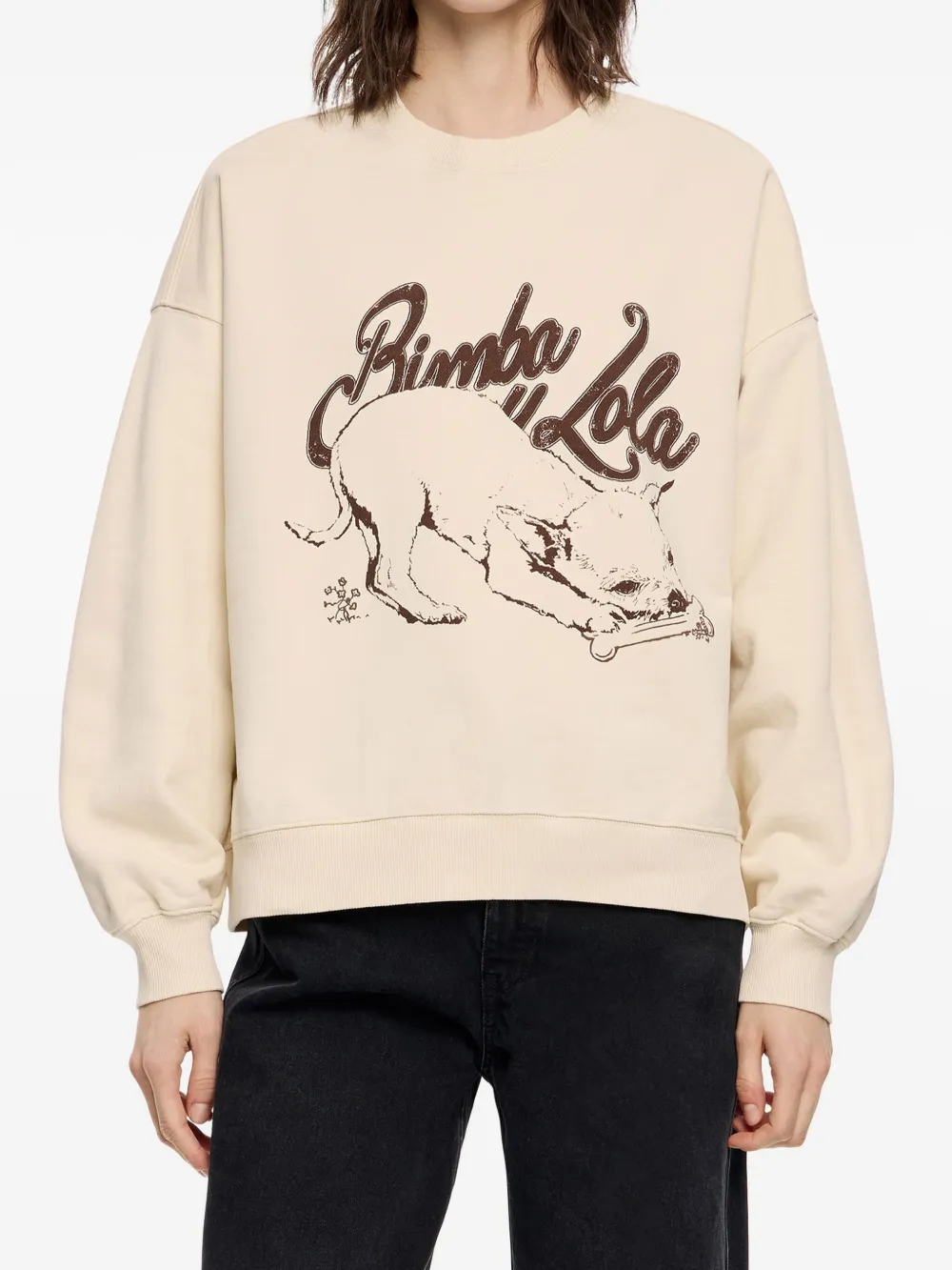 Bimba y Lola sudadera con estampado gráfico | Sudaderas | Image 2