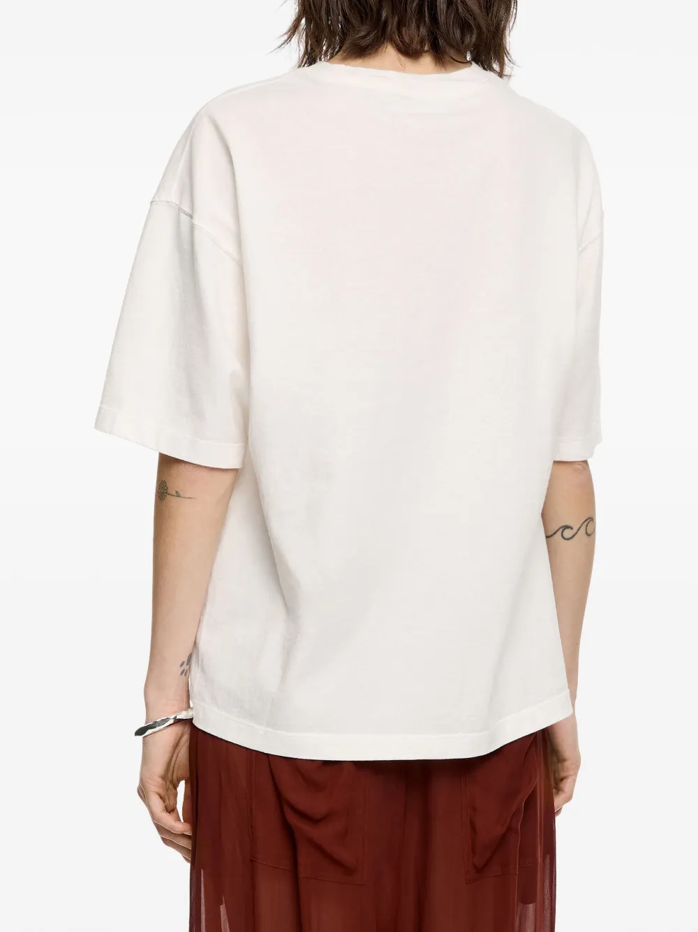 Bimba y Lola T-shirt met grafische print Wit