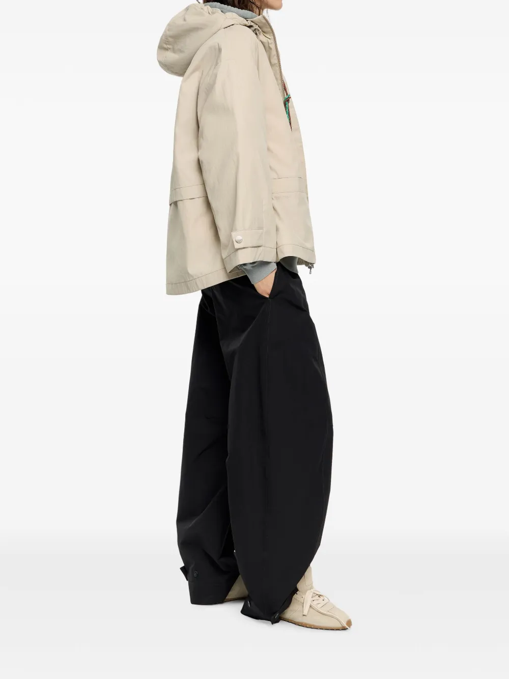 BIMBA Y LOLA HOODED ZIP JACKET