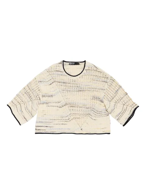 Bimba y Lola textured knit crop top