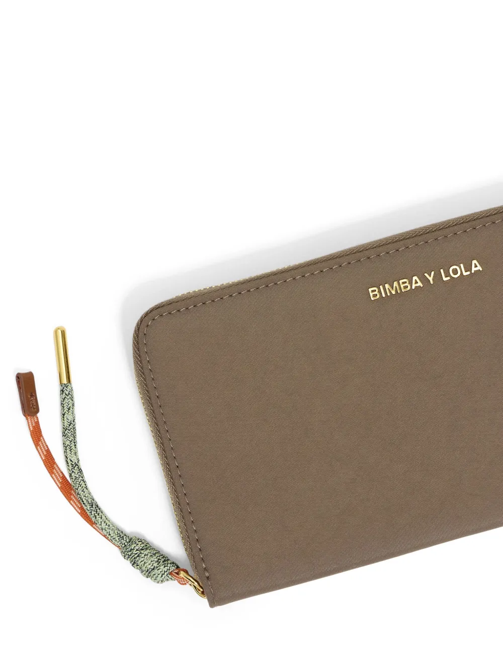 Bimba y Lola Portemonnee met logo Bruin