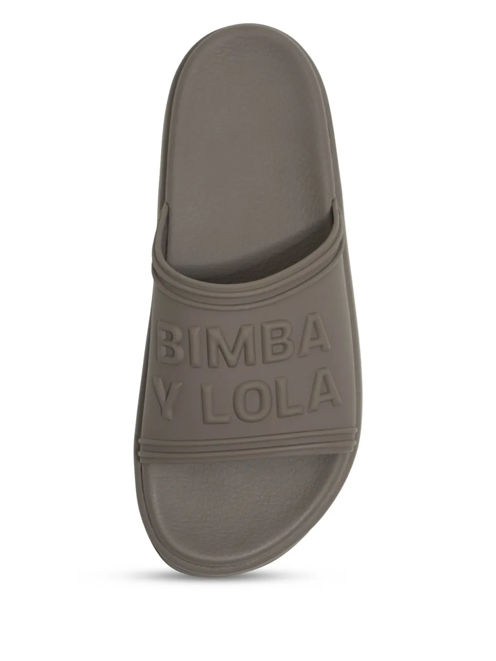 Bimba y Lola Teenslippers met plateauzool Groen