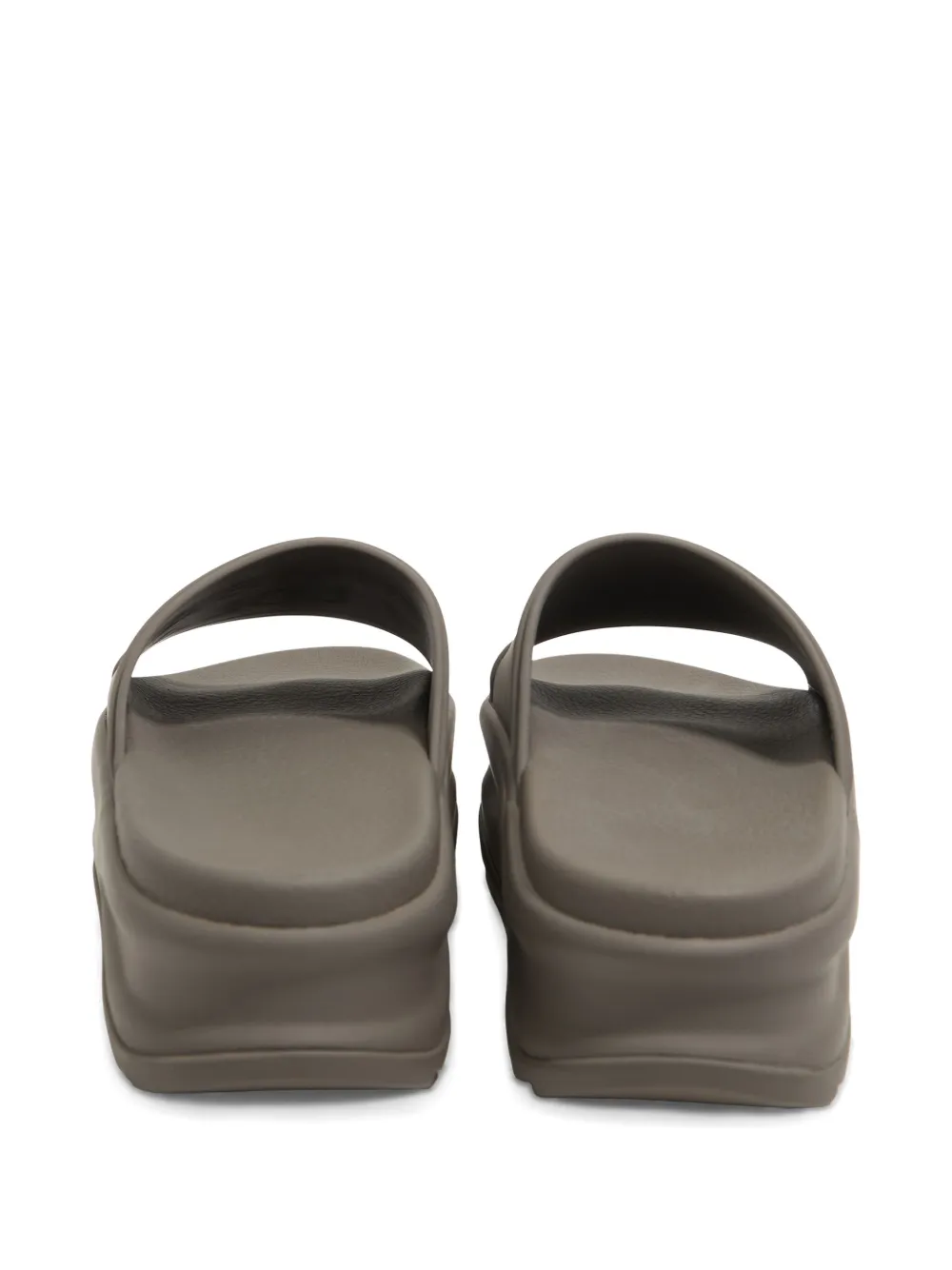 Bimba y Lola Teenslippers met plateauzool Groen