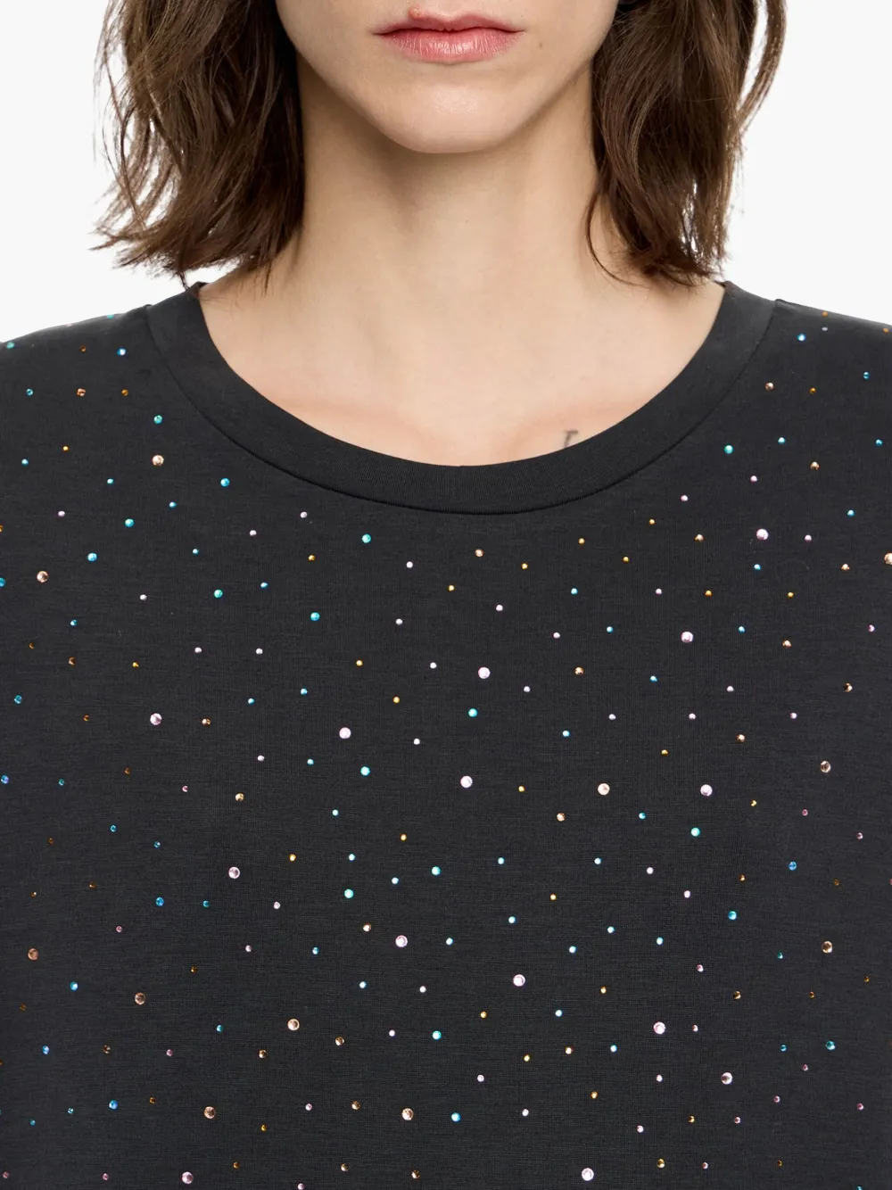 BIMBA Y LOLA RHINESTONE MIDI DRESS 