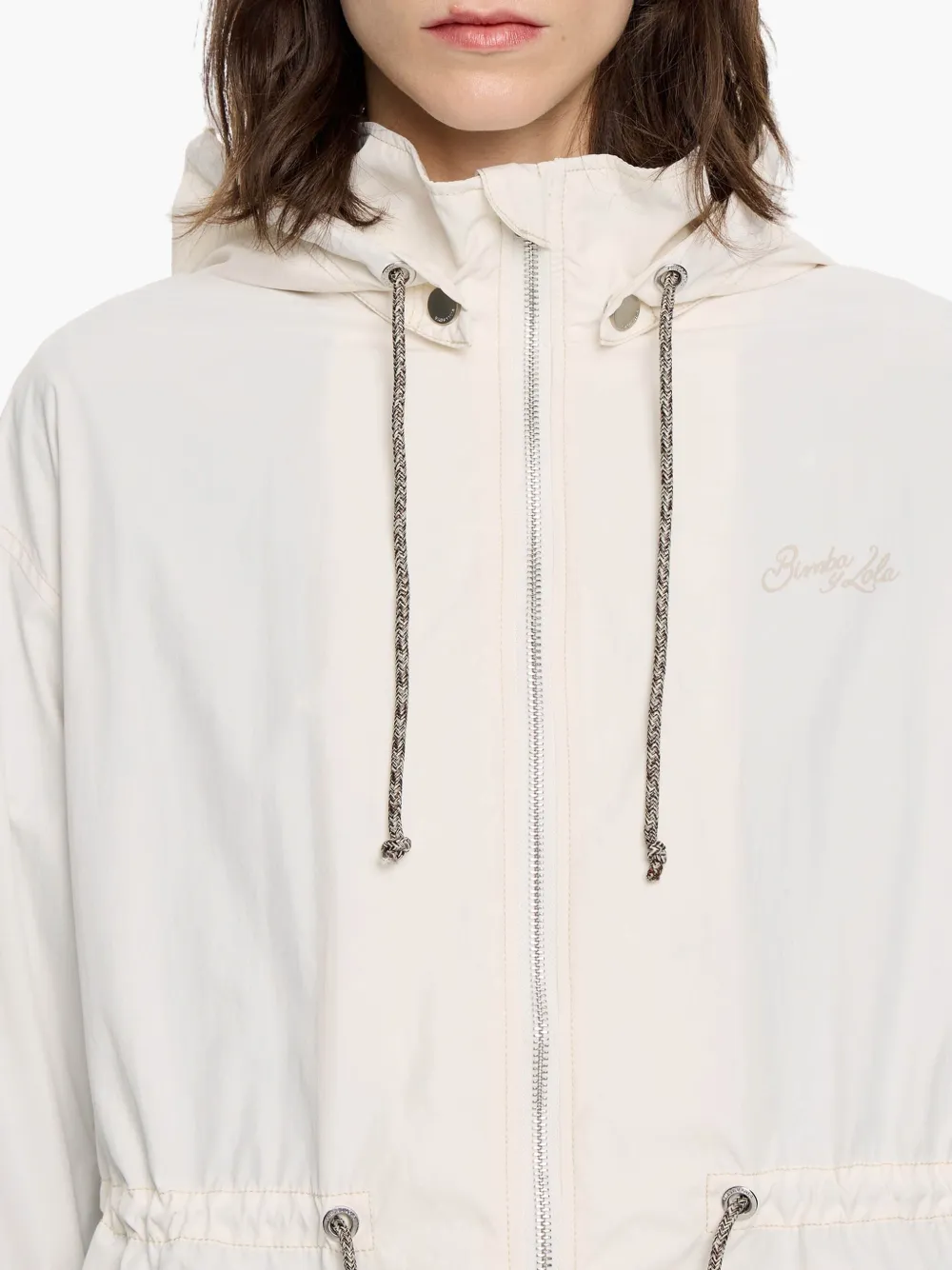 Bimba Y Lola Hooded Utility Jacket