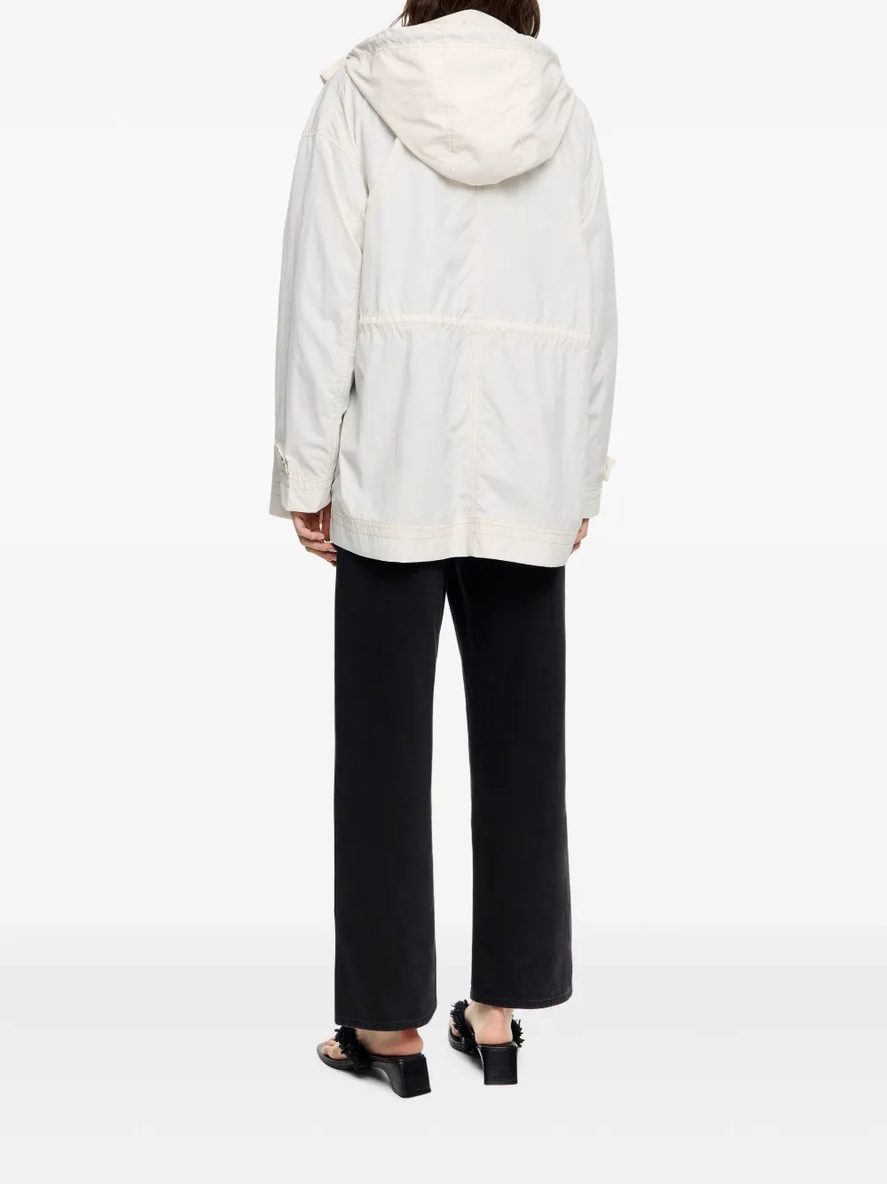 Bimba Y Lola Hooded Utility Jacket