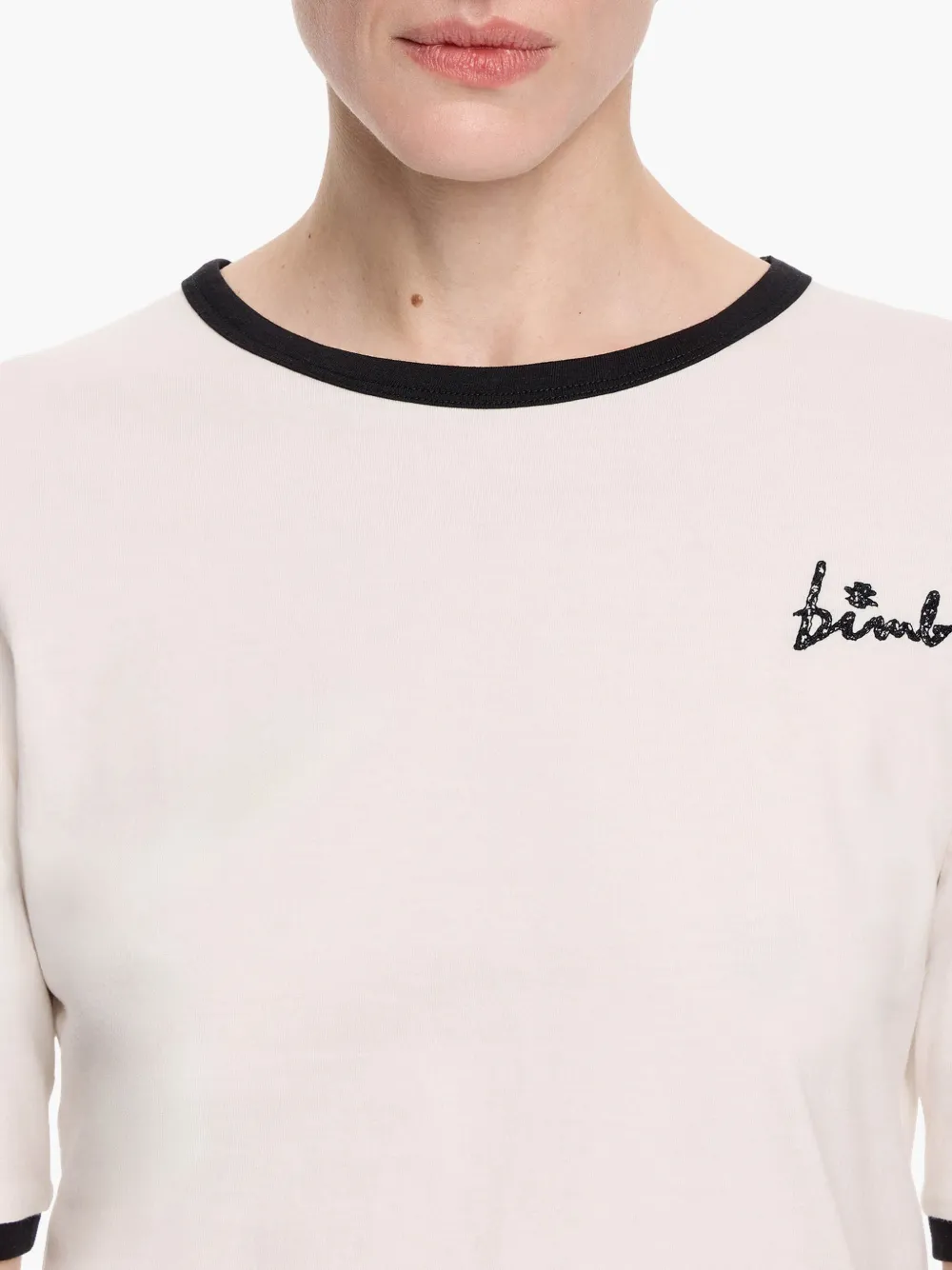 Bimba y Lola T-shirt met logo Wit
