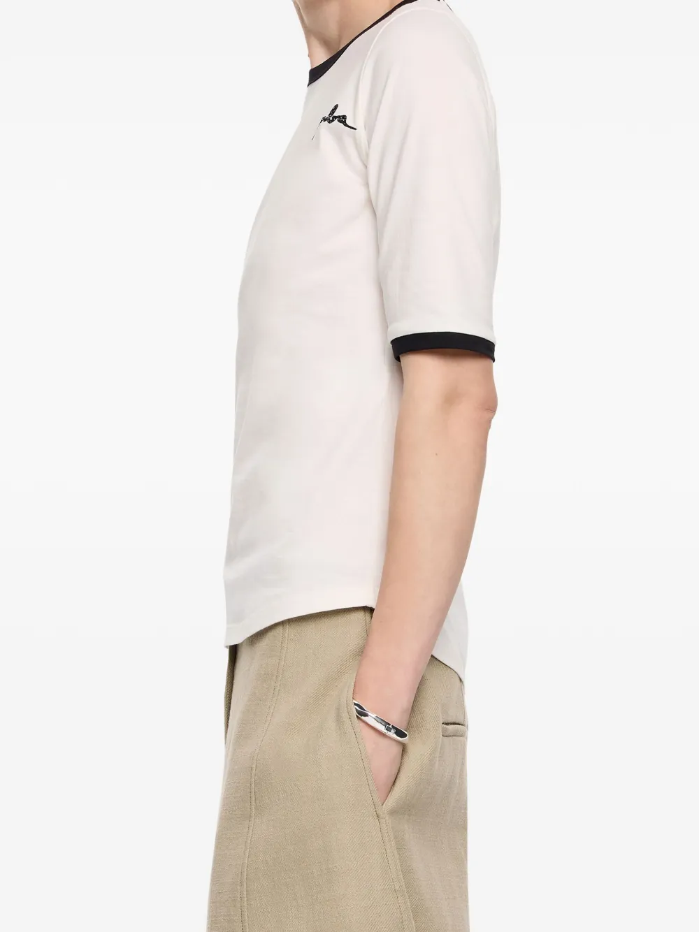 Bimba y Lola T-shirt met logo Wit