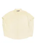 Bimba y Lola textured shirt - Yellow
