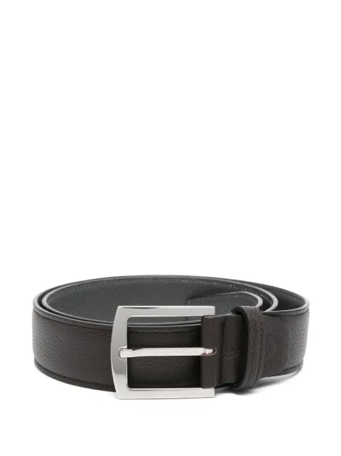 Kiton leather belt