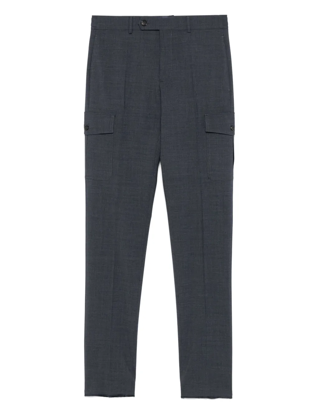Incotex tapered cargo trousers | Blue | Image 1