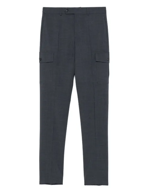 Incotex pantalones cargo con diseño ajustado