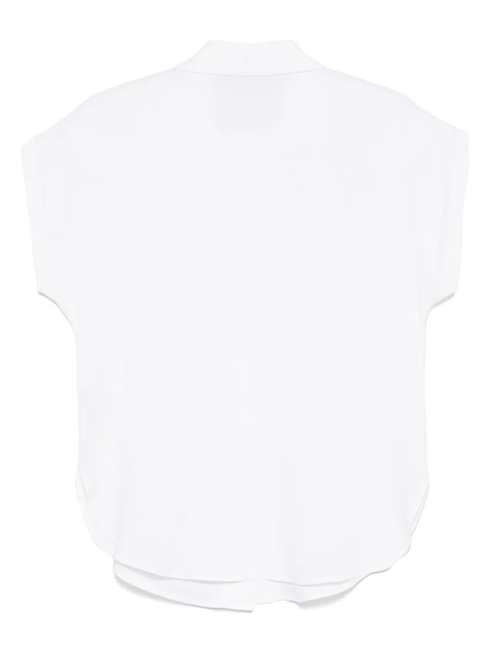 Antonelli Crêpe blouse - Wit