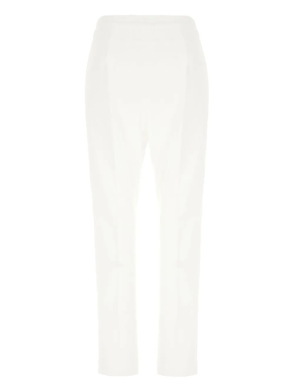 Max Mara Pantalon van stretch-satijn Wit