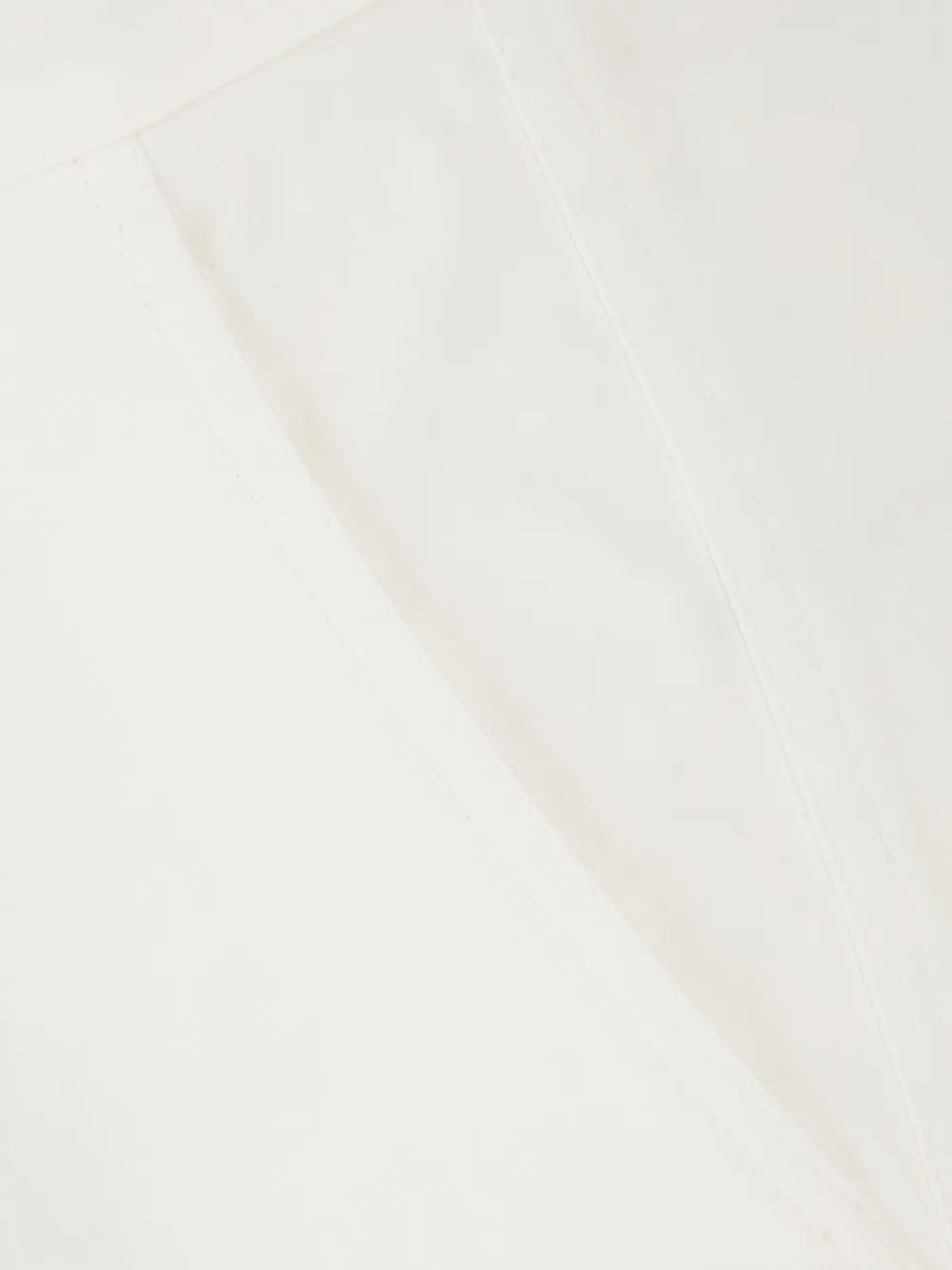 Max Mara Pantalon van stretch-satijn Wit