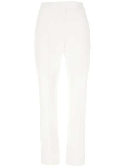 Max Mara stretch-satin tailored trousers
