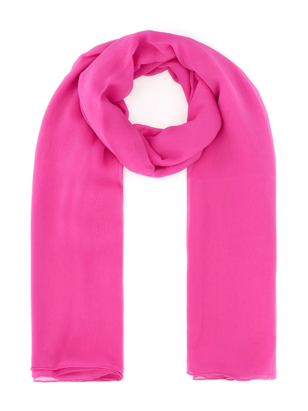 Max Mara Zijde-chiffon sjaal Roze