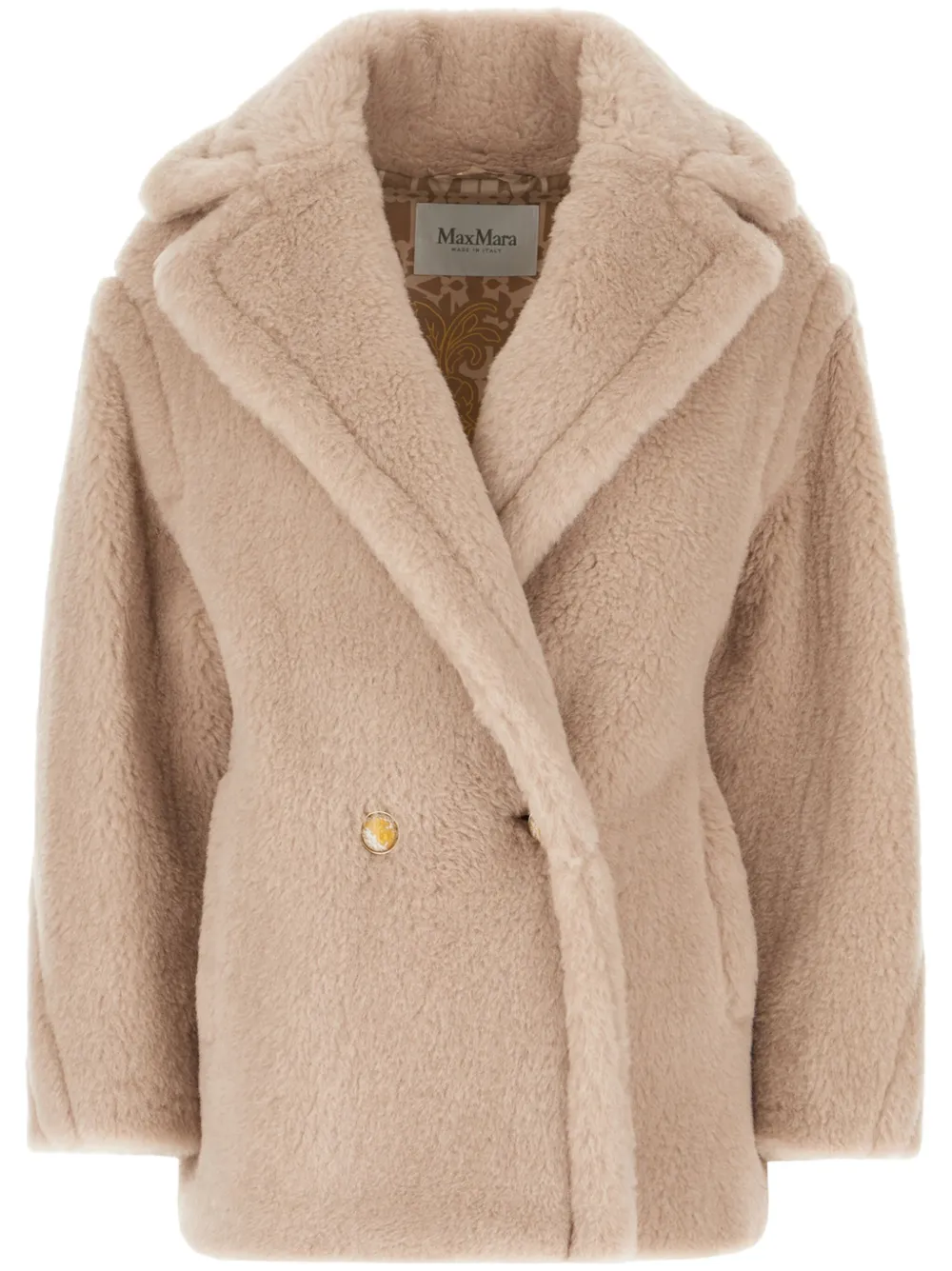 Max Mara Teddy jas Beige