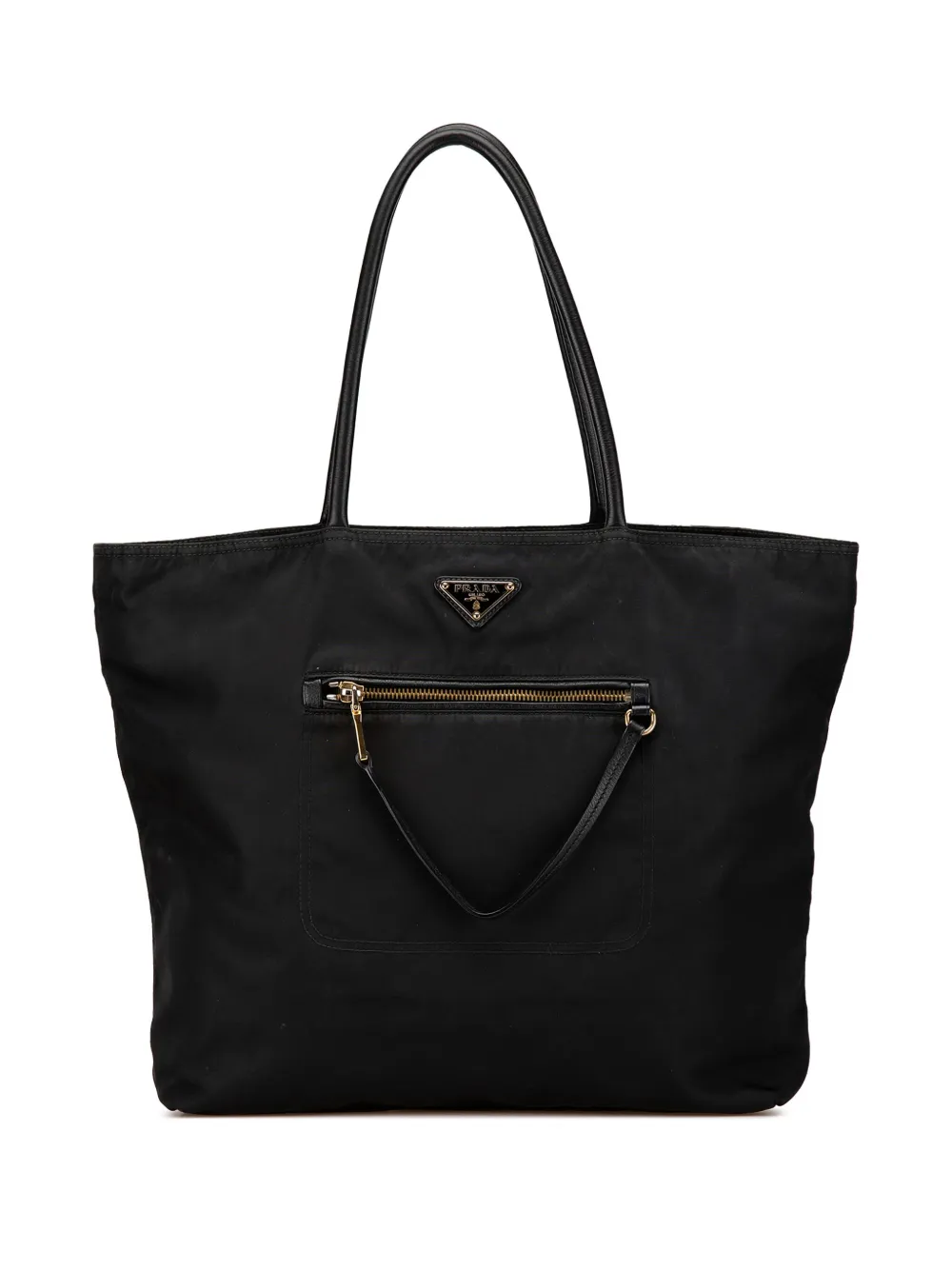 Prada Pre-Owned 2013-2024 Tessuto tote bag | Black | Image 1