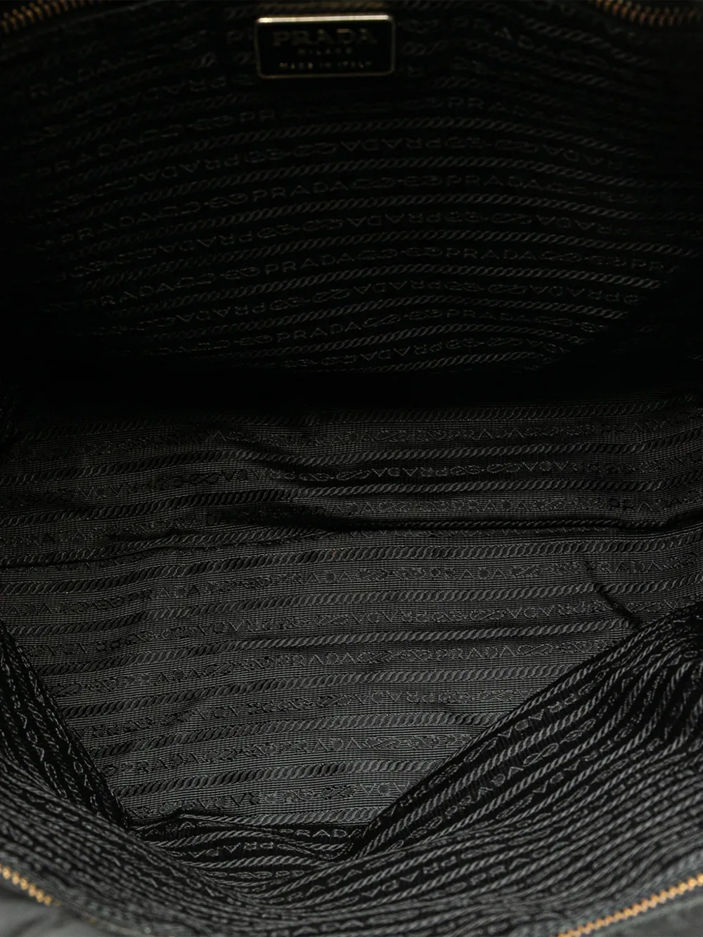 Pre-owned Prada 2013-2024 Tessuto Tote Bag In Black