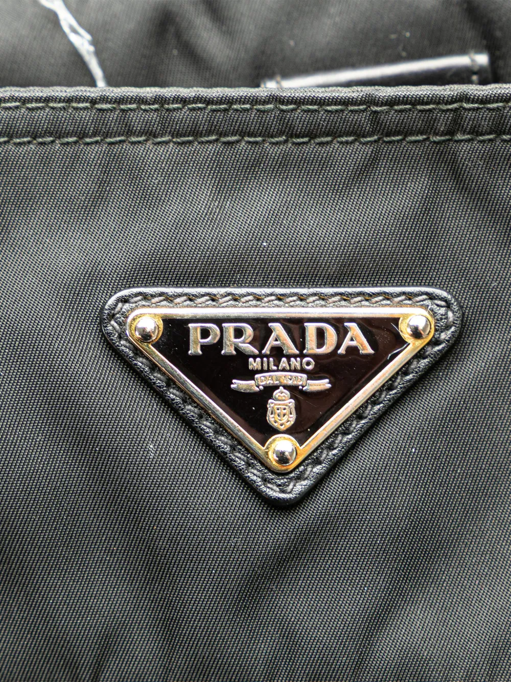 Pre-owned Prada 2013-2024 Tessuto Tote Bag In Black