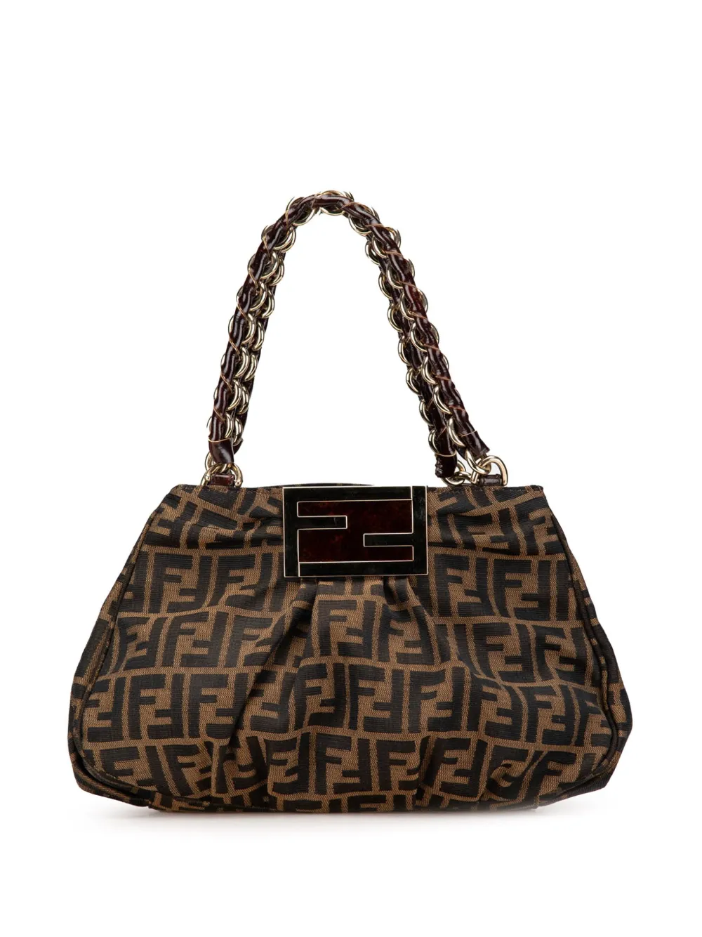 Fendi Pre-Owned tote Small Zucca Canvas Mia Chain 2000-2010 | marrón | Image 1