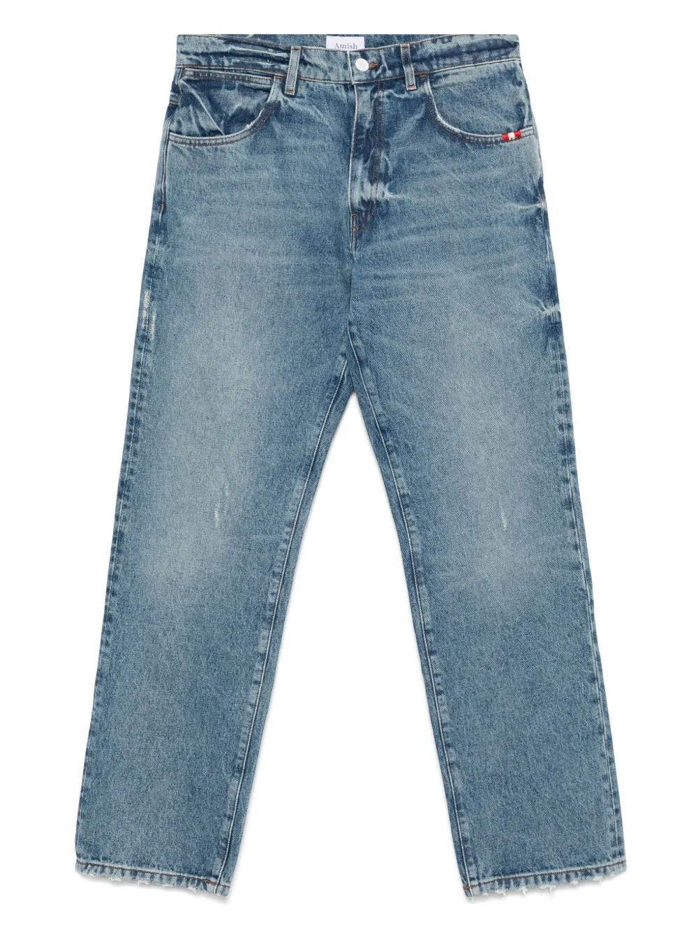 AMISH jean à effet usé | bleu | Image 1