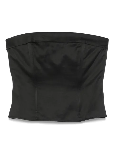 CHANEL Pre-Owned top estilo corset 1990