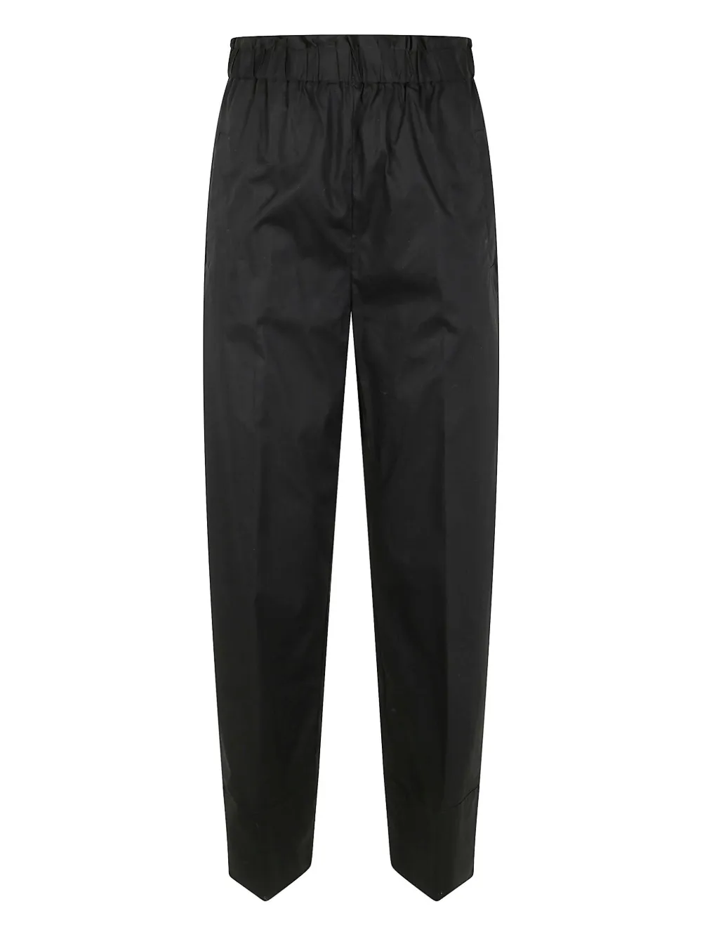 TWINSET Broek met elastische taille Zwart