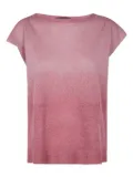 D.Exterior gradient-effect T-shirt - Pink