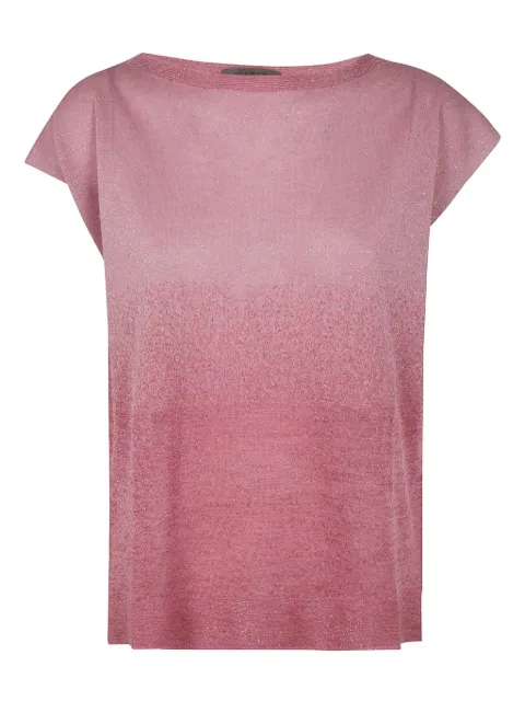 D.Exterior gradient-effect T-shirt