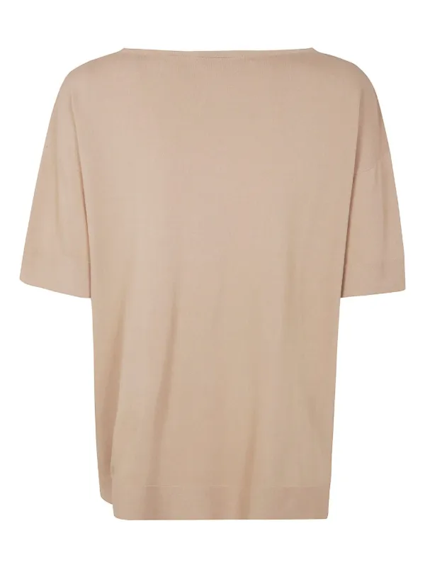 D.Exterior fine-knit T-shirt | Neutrals | FARFETCH ID