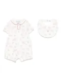 Emporio Armani Kids logo-print shorties set (set of two) - White