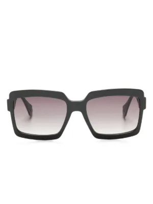 Bvlgari グラデーション スクエアサングラス | ブラック | FARFETCH JP