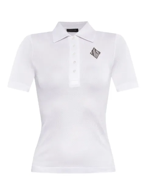 Lacoste logo-patch polo top