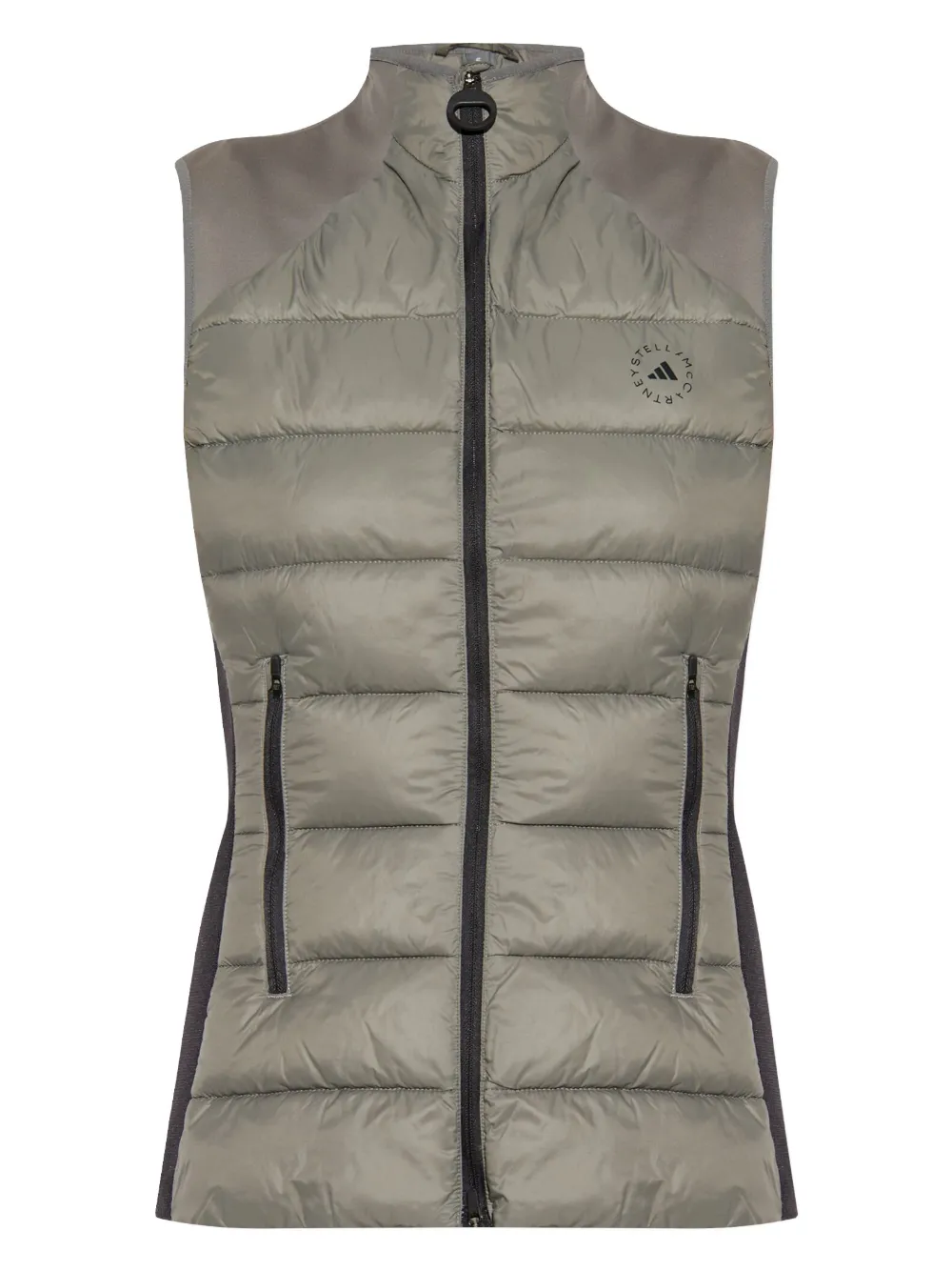 logo-print gilet