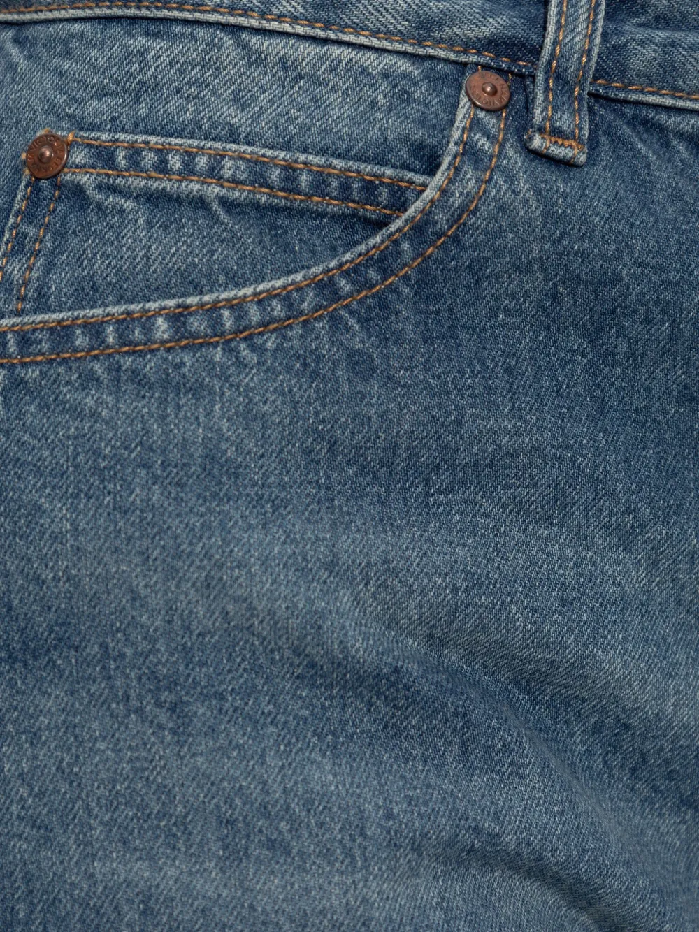 Shop Victoria Beckham Relaxed Curved Jeans In Blue