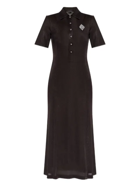 Lacoste logo-appliqué dress