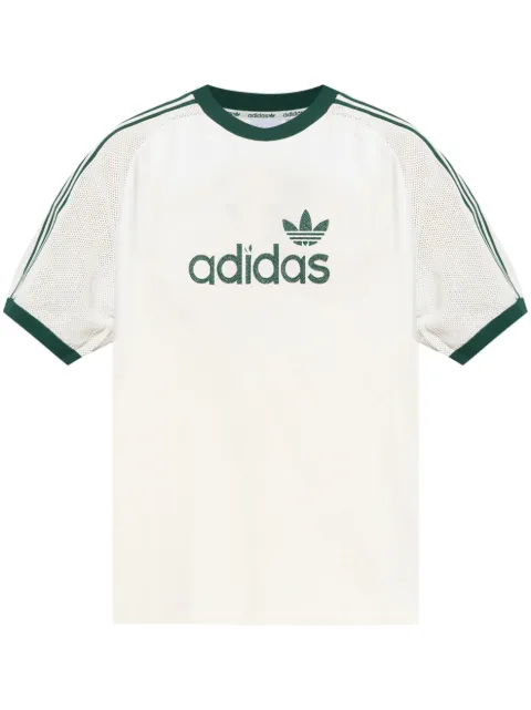 adidas mesh-panel T-shirt