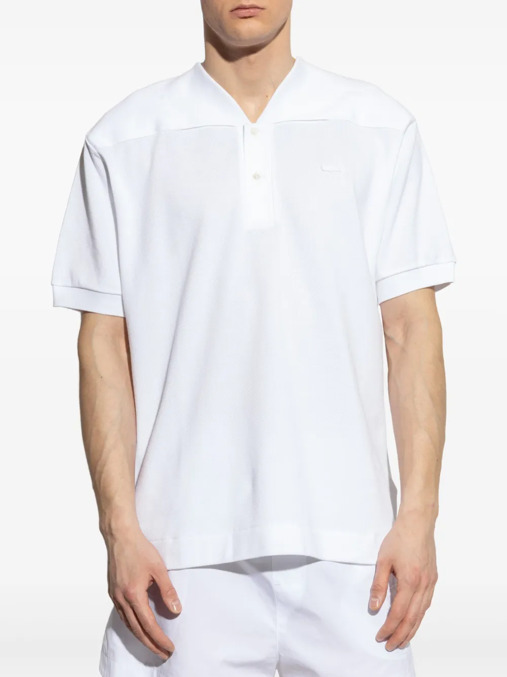 Lacoste Katoenen T-shirt Wit