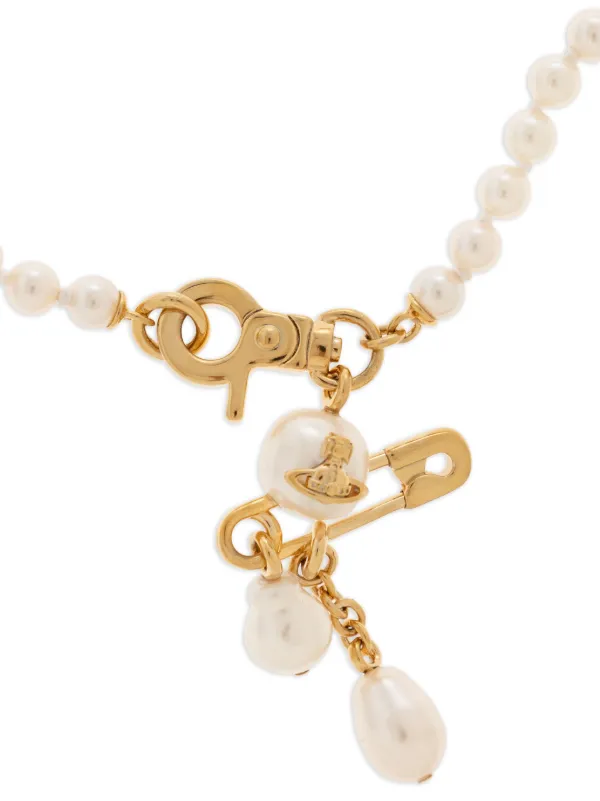 Vivienne Westwood Small Claude Necklace | Gold | FARFETCH