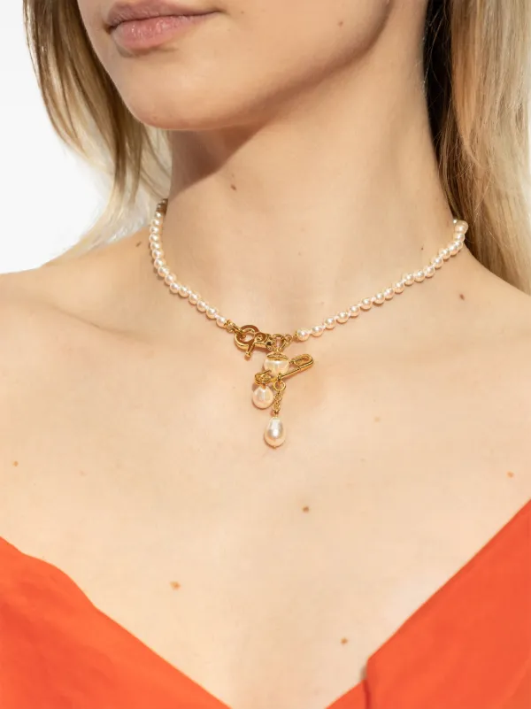 Vivienne Westwood Small Claude Necklace | Gold | FARFETCH