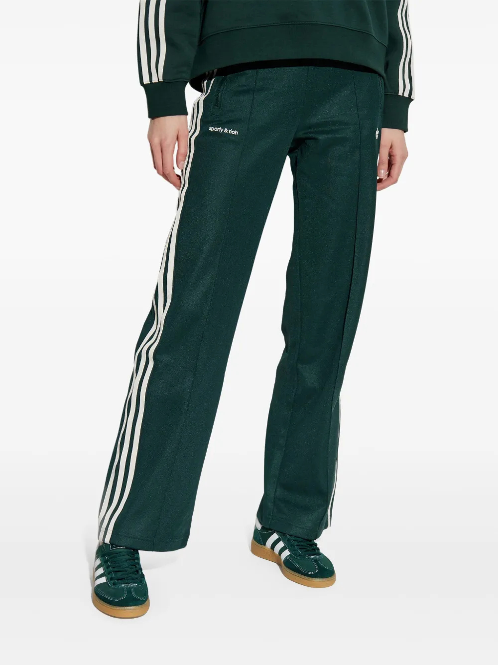 adidas Trainingsbroek met geborduurd logo Groen