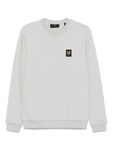 Belstaff sudadera con parche del logo