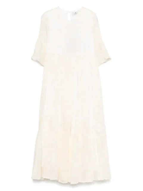ETRO KIDS paisley-print dress
