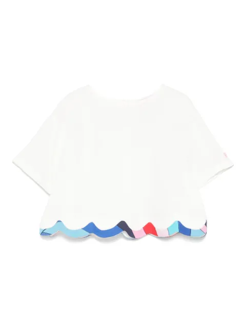 PUCCI Junior playera con estampado Iride