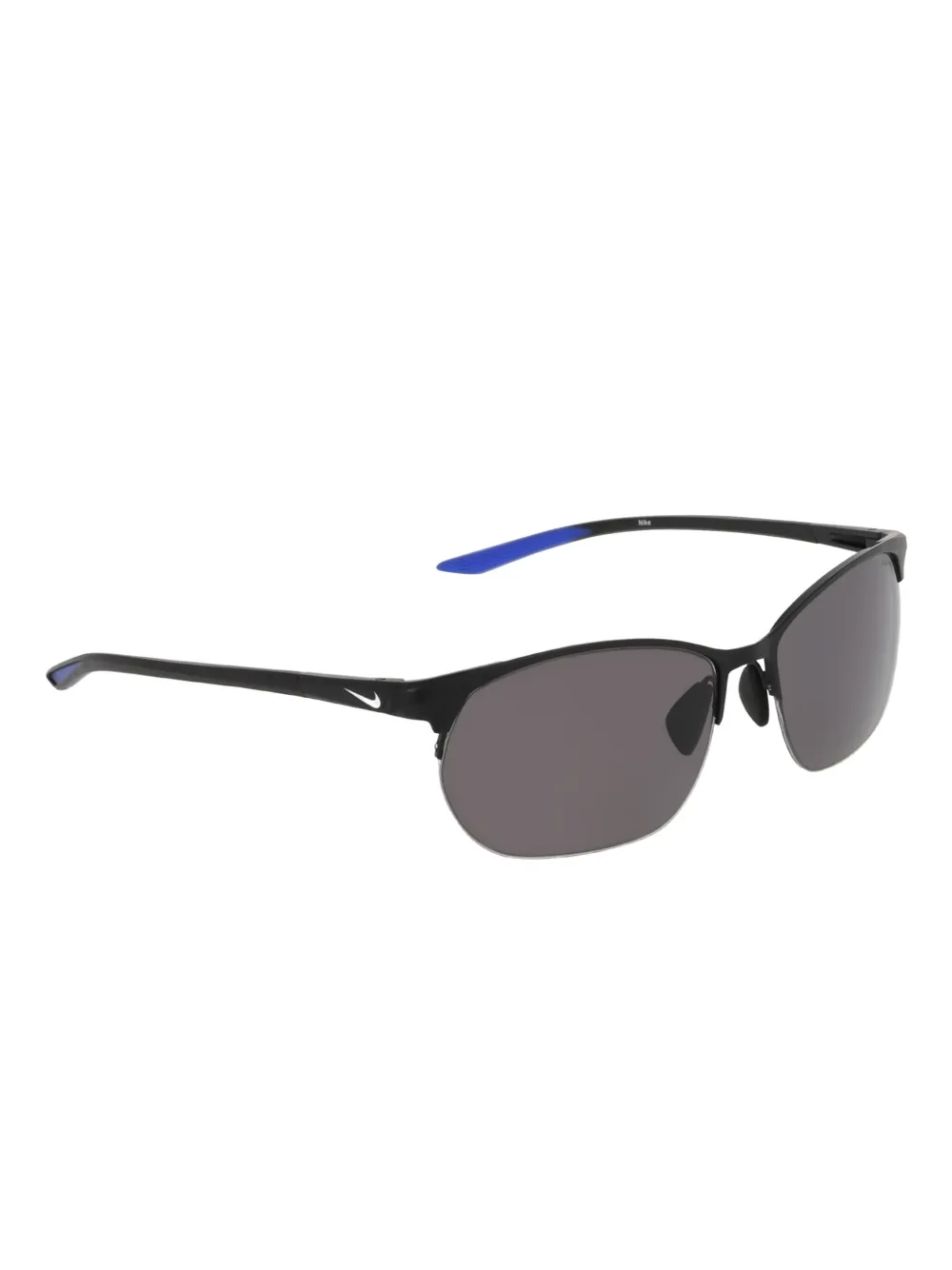 Nike IH0911X zonnebril met geometrisch montuur Zwart